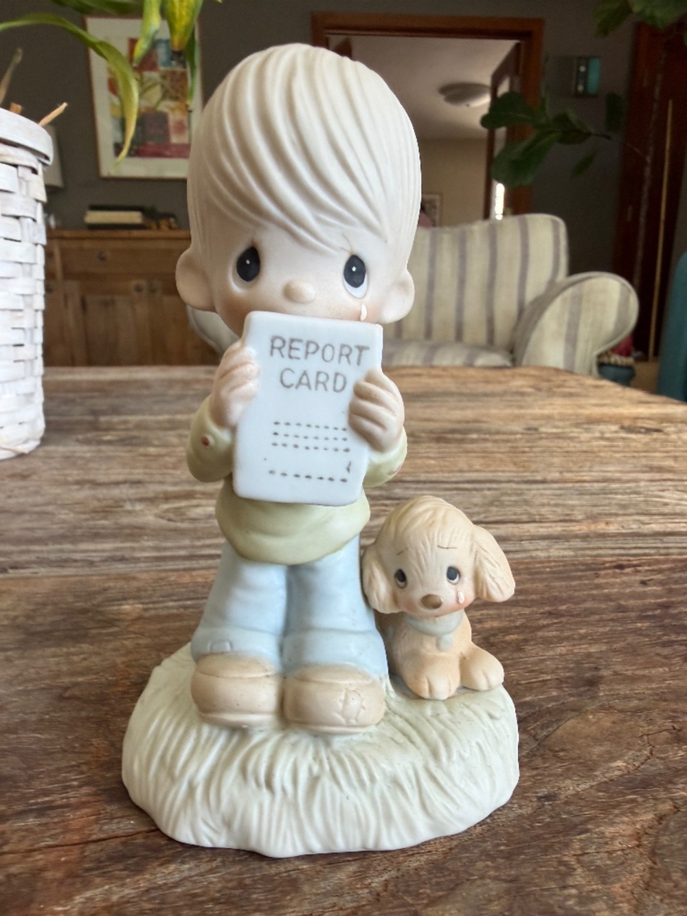 Vintage Precious Moments "God Understands" Figurine (1978) Jonathan & David